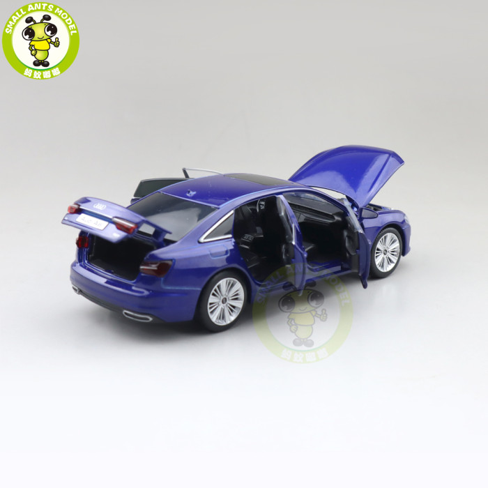 1/32 Jackiekim AUDI A6 A6L Light Sound JKM Diecast Model Toys Cars Kids Gifts