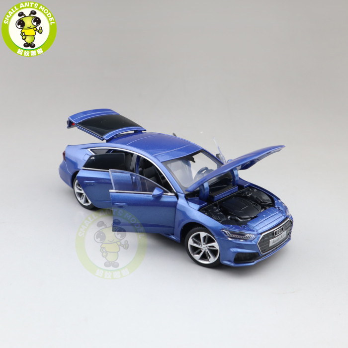 1/32 Jackiekim AUDI A7 Light Sound JKM Diecast Model Toys Cars Kids Gifts