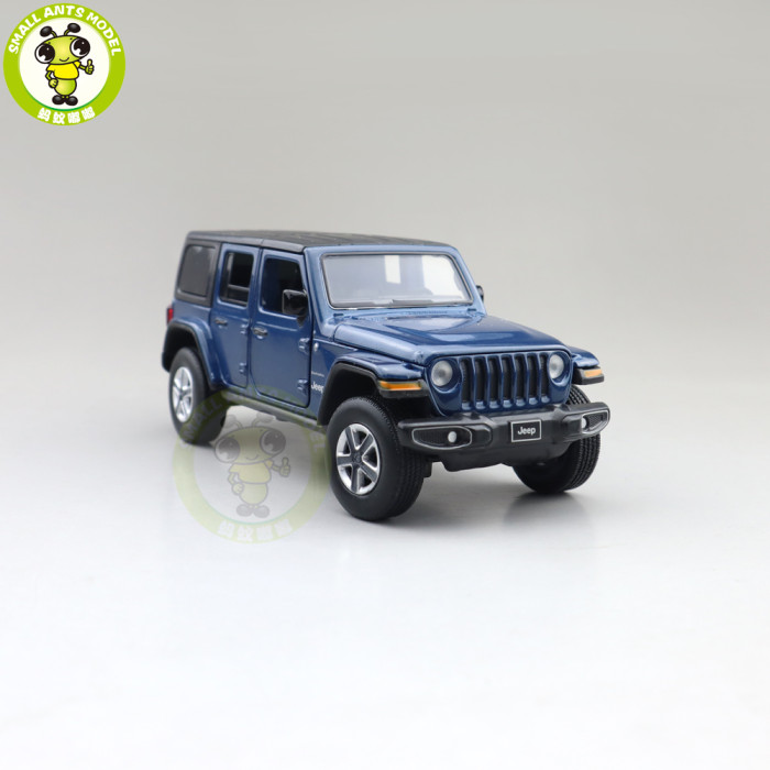 1/32 Jeep Wrangler 4 Doors JKM Jackiekim Diecast Model Car Toys Kids Gifts
