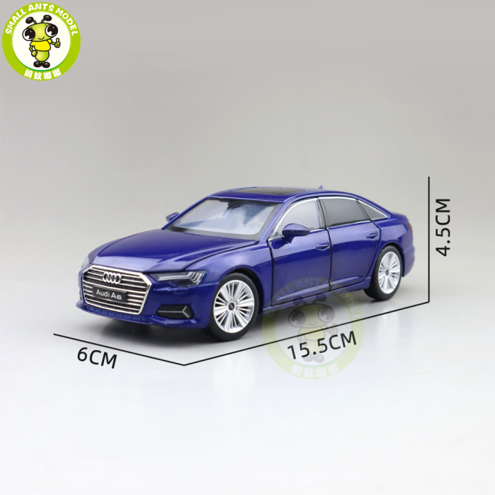 1/32 Jackiekim AUDI A6 A6L Light Sound JKM Diecast Model Toys Cars Kids Gifts