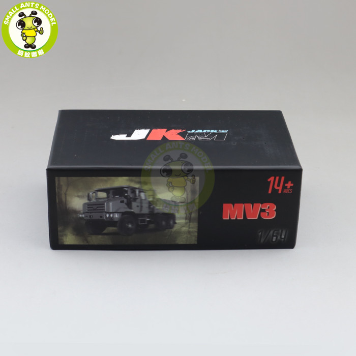 1/64 JKM Military Army MV3 Truck Chariot Transport Diecast Model Car Toys Gifts