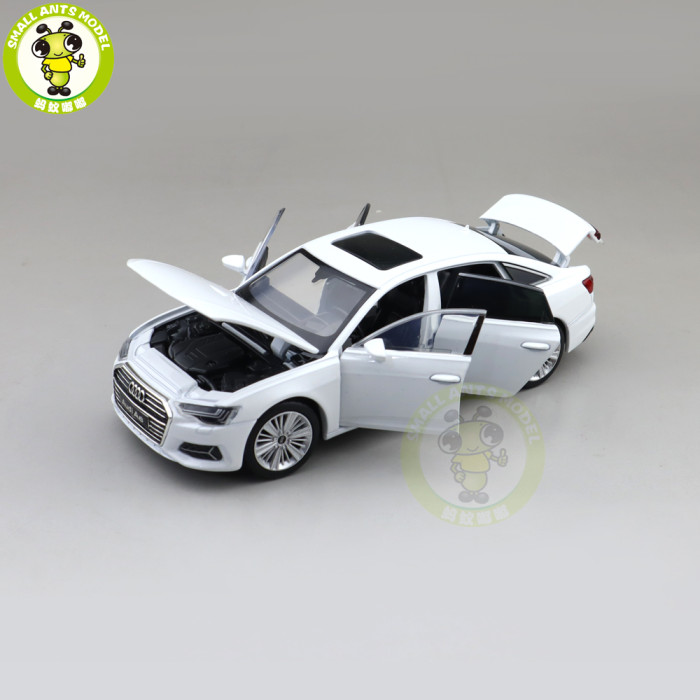 1/32 Jackiekim AUDI A6 A6L Light Sound JKM Diecast Model Toys Cars Kids Gifts