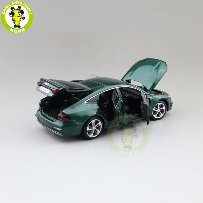 1/32 Jackiekim AUDI A7 Light Sound JKM Diecast Model Toys Cars Kids Gifts