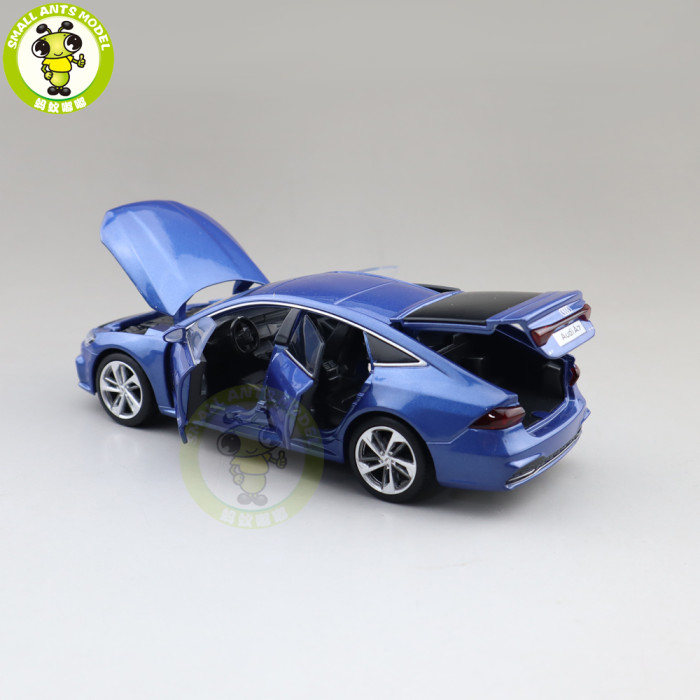 1/32 Jackiekim AUDI A7 Light Sound JKM Diecast Model Toys Cars Kids Gifts