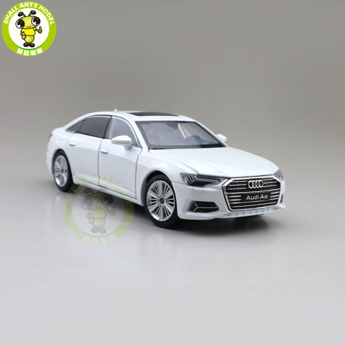1/32 Jackiekim AUDI A6 A6L Light Sound JKM Diecast Model Toys Cars Kids Gifts