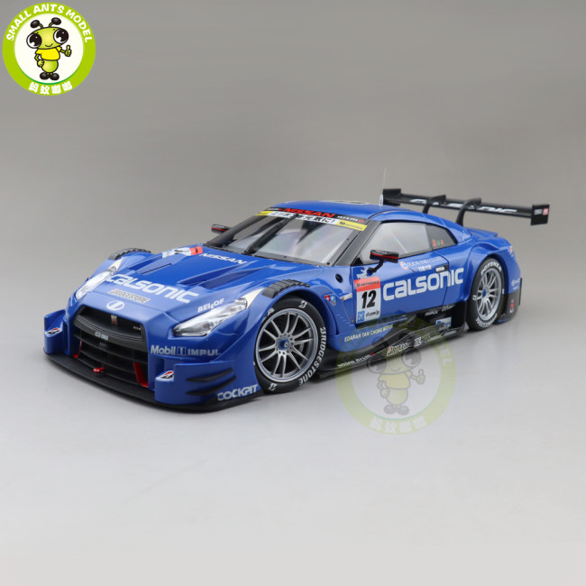 1/18 EBBRO 81072 Nissan GTR GT-R Super GT GT500 2016 Rd.5 Fuji Winner CALSONIC IMPUL No.12 Diecast Model Car Toys Boys Girls Gifts