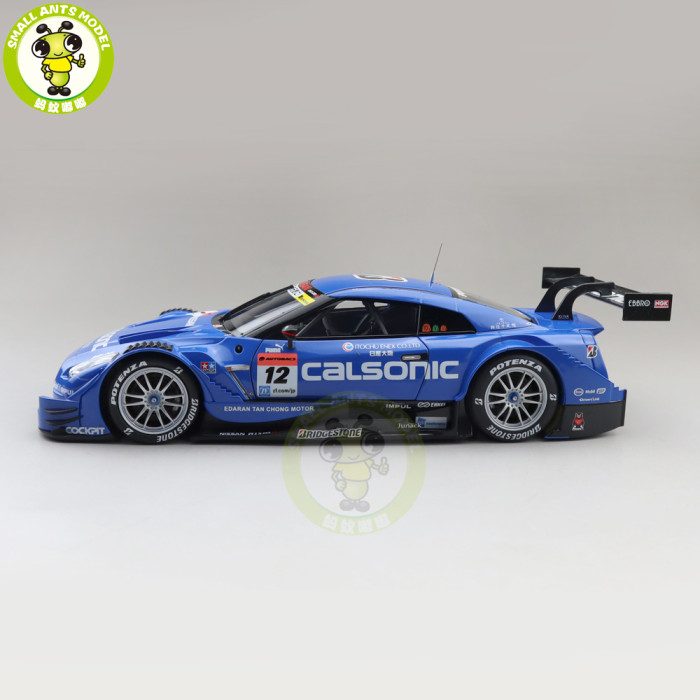 1/18 EBBRO 81072 Nissan GTR GT-R Super GT GT500 2016 Rd.5 Fuji Winner CALSONIC IMPUL No.12 Diecast Model Car Toys Boys Girls Gifts
