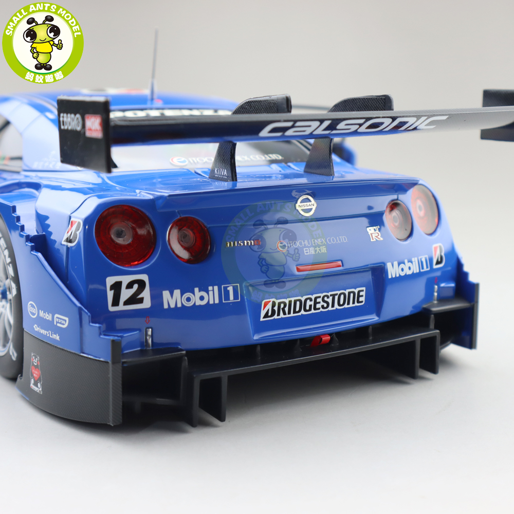 EBBRO 日産 GT-R R35 SUPER GT #12 CALSONIC EBBRO 1/18 Nissan GTR 2018 CALSONIC IMPUL SUPER #12 GT500 | eBay