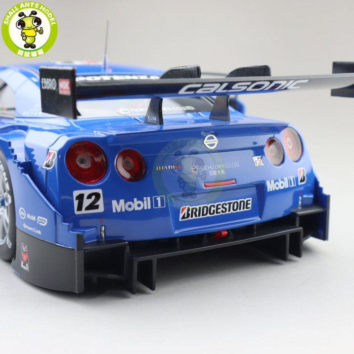 1/18 EBBRO 81072 Nissan GTR GT-R Super GT GT500 2016 Rd.5 Fuji Winner CALSONIC IMPUL No.12 Diecast Model Car Toys Boys Girls Gifts