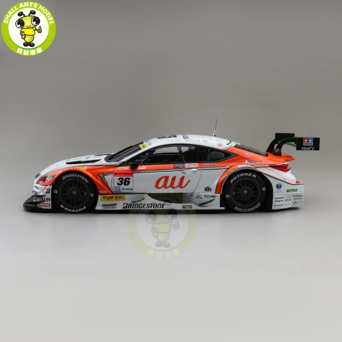1/18 EBBRO 81048 au TOM'S Lexus RC F RCF Super GT GT500 2016 Rd.1 Okayama No.36 Diecast Model Car Toys Boys Girls Gifts
