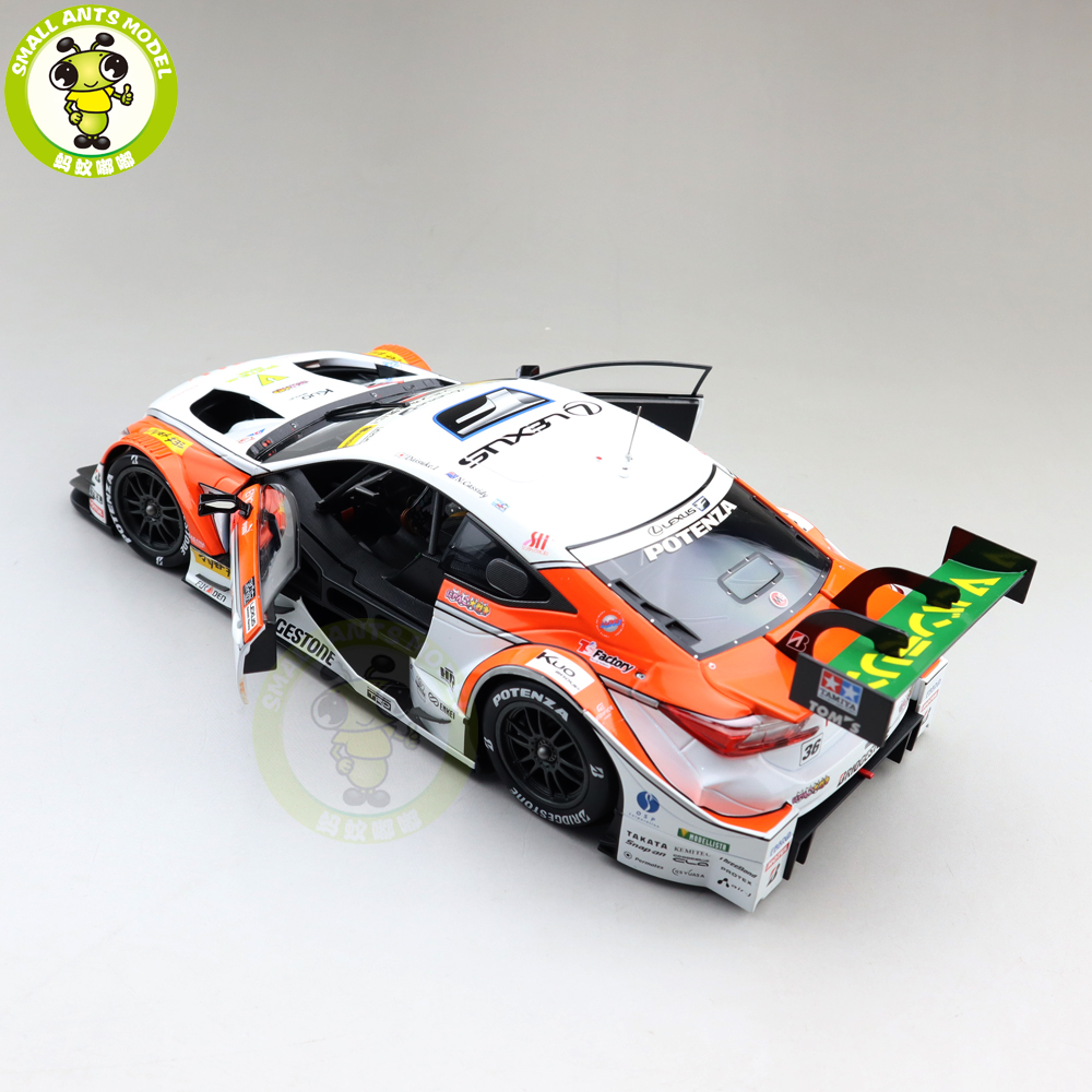 1/18 EBBRO 81048 au TOM'S Lexus RC F RCF Super GT GT500 2016