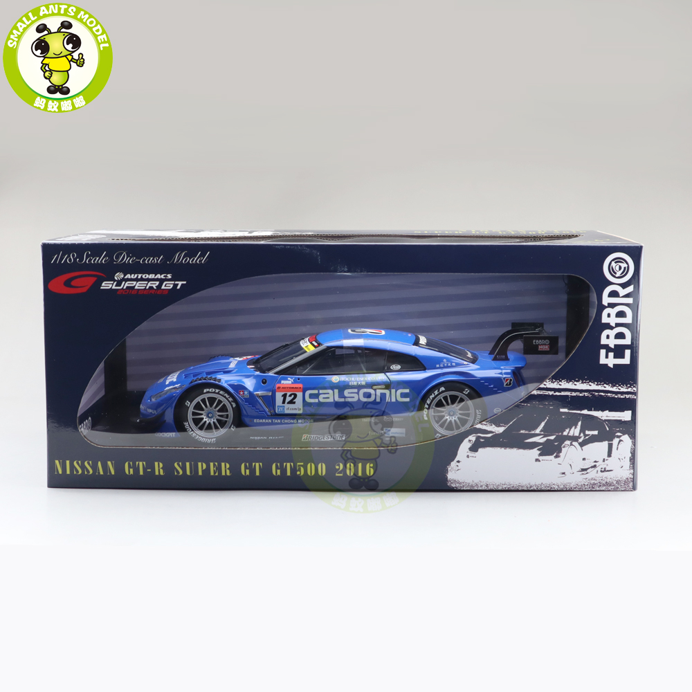1/18 EBBRO 81045 Nissan GTR GT-R Super GT GT500 2016 Rd.1 Okayama