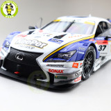 1/18 EBBRO 81049 Keeper TOM'S Lexus RC F RCF Super GT GT500 2016 Rd.1 Okayama No.37 Diecast Model Car Toys Boys Girls Gifts