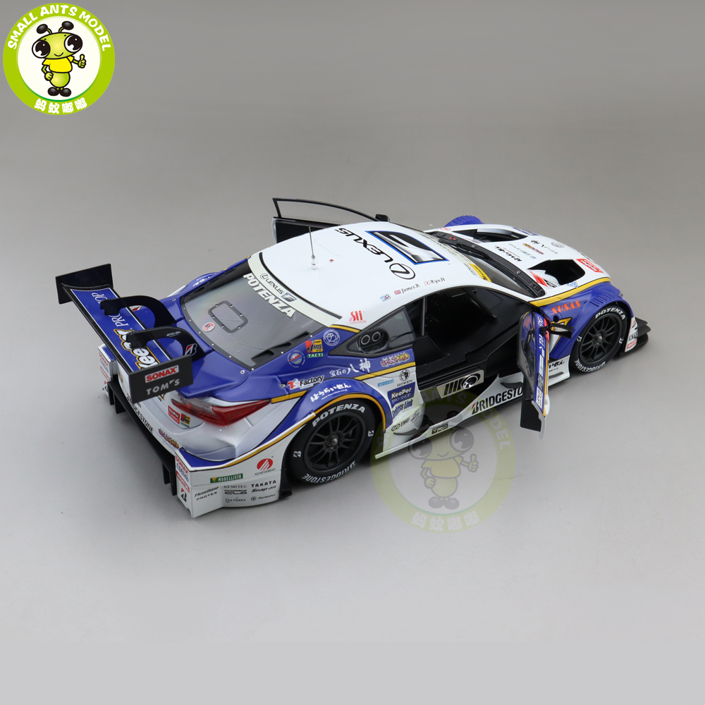 ミニカー EBBRO 1/18 LEXUS RC F SUPER GT #6 ENEOS ミニカー EBBRO 1