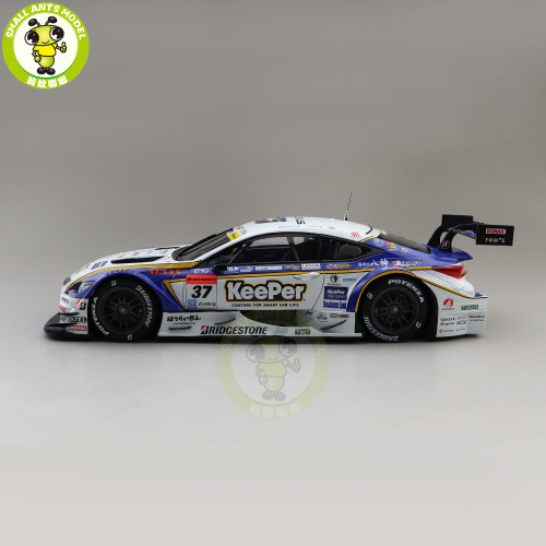 1/18 EBBRO 81049 Keeper TOM'S Lexus RC F RCF Super GT GT500 2016 Rd.1 Okayama No.37 Diecast Model Car Toys Boys Girls Gifts