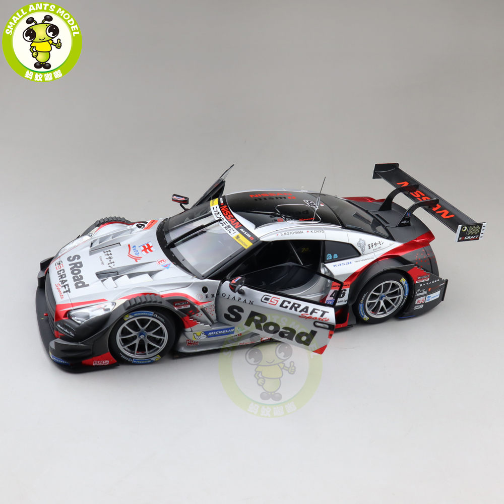 1/18 EBBRO 81073 Nissan GTR GT-R Super GT GT500 2016 Rd.2 Fuji S