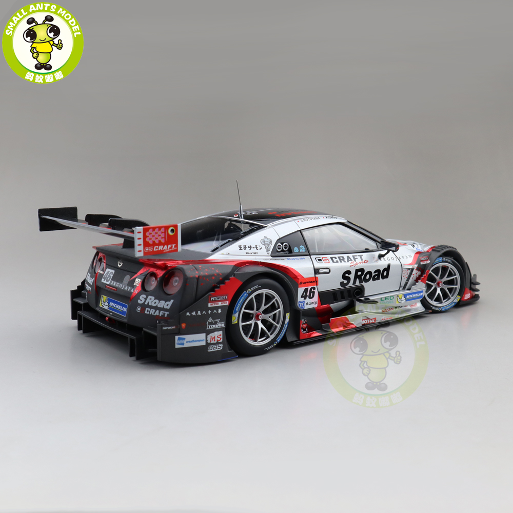 1/18 EBBRO 81073 Nissan GTR GT-R Super GT GT500 2016 Rd.2 Fuji S