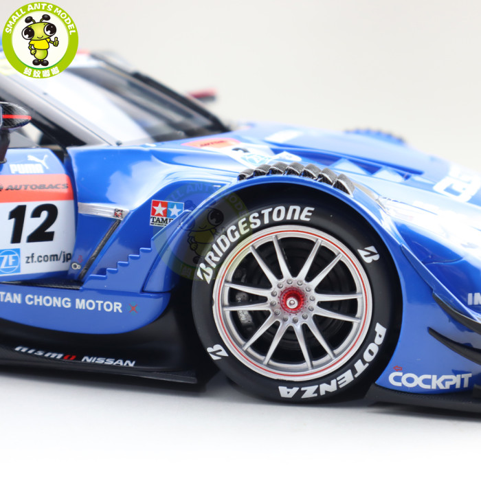 1/18 EBBRO 81045 Nissan GTR GT-R Super GT GT500 2016 Rd.1 Okayama CALSONIC IMPUL No.12 Diecast Model Car Toys Boys Girls Gifts