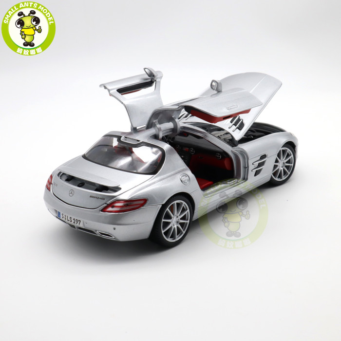 1/18 Benz SLS AMG Maisto 36196 31389 Diecast Metal Model Car Toys Boys Girls Gifts