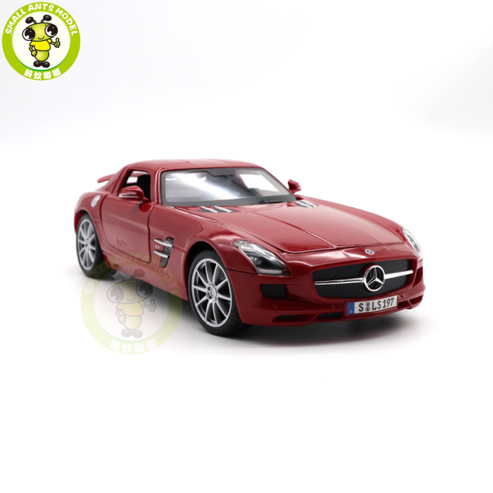1/18 Benz SLS AMG Maisto 36196 31389 Diecast Metal Model Car Toys Boys Girls Gifts