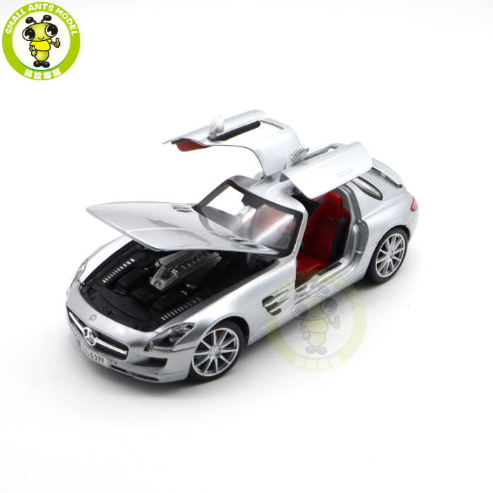 1/18 Benz SLS AMG Maisto 36196 31389 Diecast Metal Model Car Toys Boys Girls Gifts