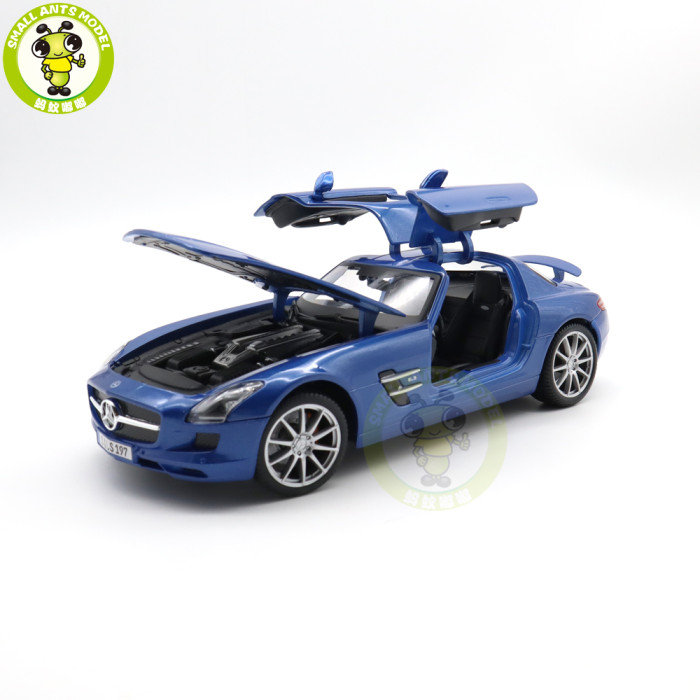 1/18 Benz SLS AMG Maisto 36196 31389 Diecast Metal Model Car Toys Boys Girls Gifts