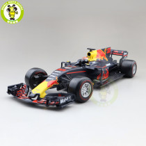 1/18 BBURAGO 18002 Red Bull Racing TAG Heuer RB13 Max Verstappen Diecast Model Car Toys Boys Girls Gifts
