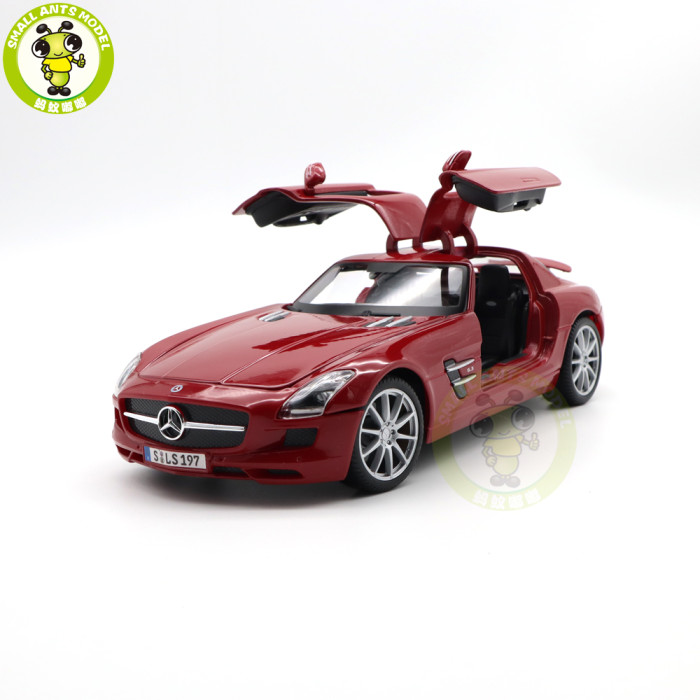 1/18 Benz SLS AMG Maisto 36196 31389 Diecast Metal Model Car Toys Boys Girls Gifts