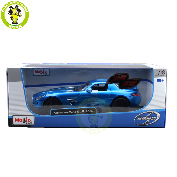 1/18 Benz SLS AMG Maisto 36196 31389 Diecast Metal Model Car Toys Boys Girls Gifts