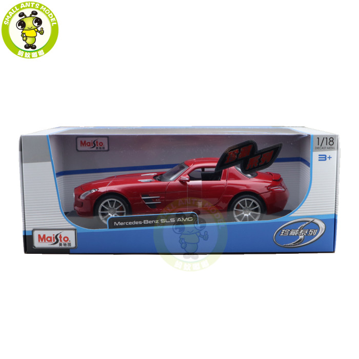 1/18 Benz SLS AMG Maisto 36196 31389 Diecast Metal Model Car Toys Boys Girls Gifts