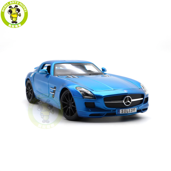 1/18 Benz SLS AMG Maisto 36196 31389 Diecast Metal Model Car Toys Boys Girls Gifts