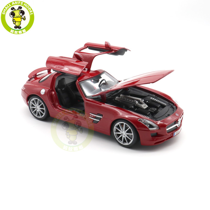 1/18 Benz SLS AMG Maisto 36196 31389 Diecast Metal Model Car Toys Boys Girls Gifts