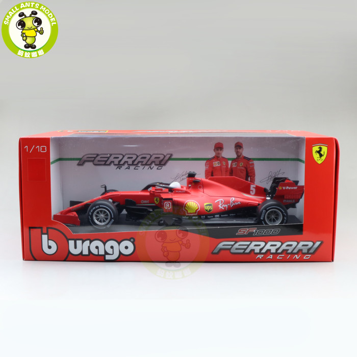 1/18 BBURAGO 16808 Ferrari SF1000 S.Vettel C.Leclerc FORMULA 1 F1 #5 #16 Diecast Model Car Toys Boys Girls Gifts