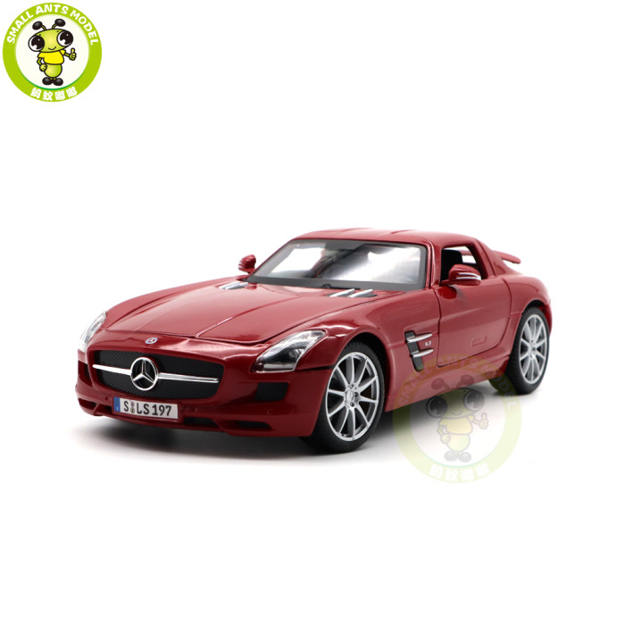 1/18 Benz SLS AMG Maisto 36196 31389 Diecast Metal Model Car Toys Boys Girls Gifts