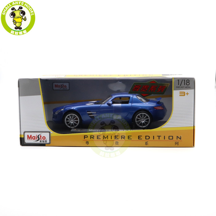 1/18 Benz SLS AMG Maisto 36196 31389 Diecast Metal Model Car Toys Boys Girls Gifts