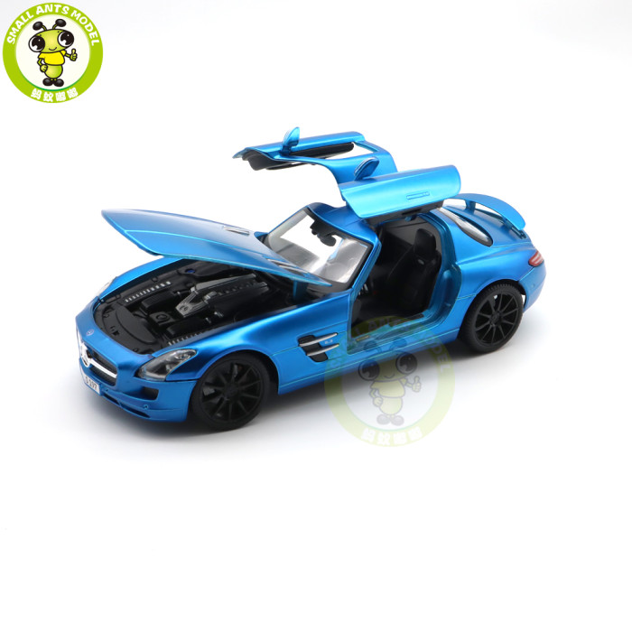 1/18 Benz SLS AMG Maisto 36196 31389 Diecast Metal Model Car Toys Boys Girls Gifts