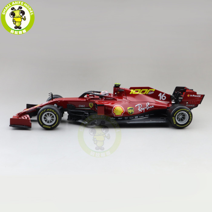 1/18 BBURAGO 16808 Ferrari SF1000 S.Vettel C.Leclerc FORMULA 1 F1 #5 #16 Diecast Model Car Toys Boys Girls Gifts