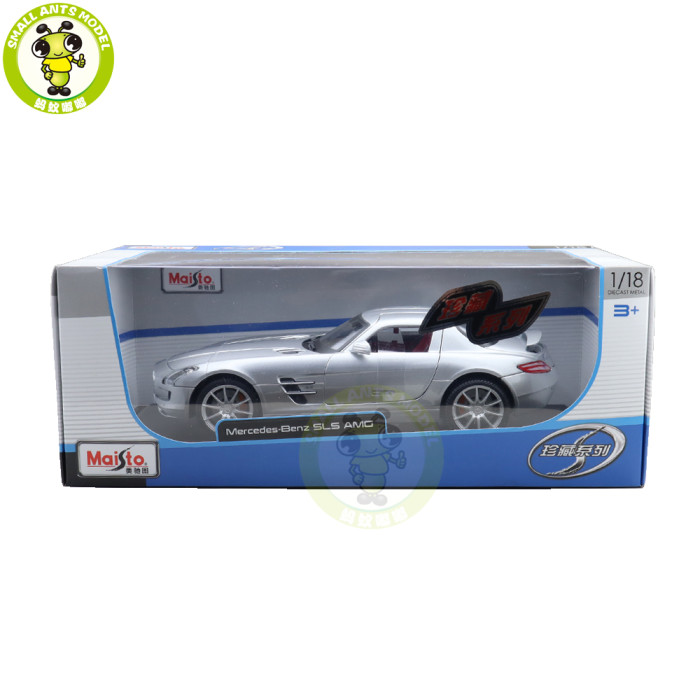 1/18 Benz SLS AMG Maisto 36196 31389 Diecast Metal Model Car Toys Boys Girls Gifts