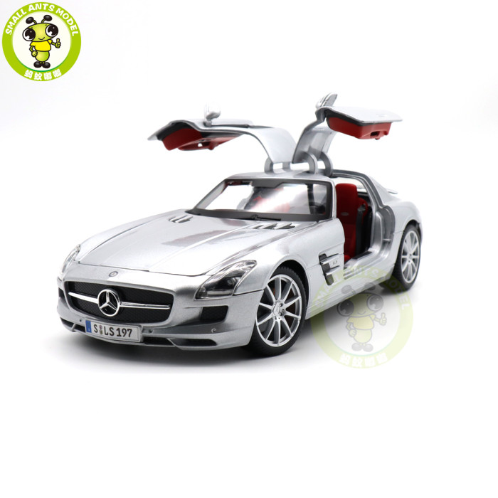 1/18 Benz SLS AMG Maisto 36196 31389 Diecast Metal Model Car Toys Boys Girls Gifts
