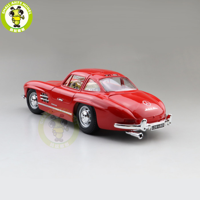 1/18 Medcedes Benz 300SL 300 SL 1954 Bburago 12047 Diecast Metal Model Car Toys Boys Girls Gifts