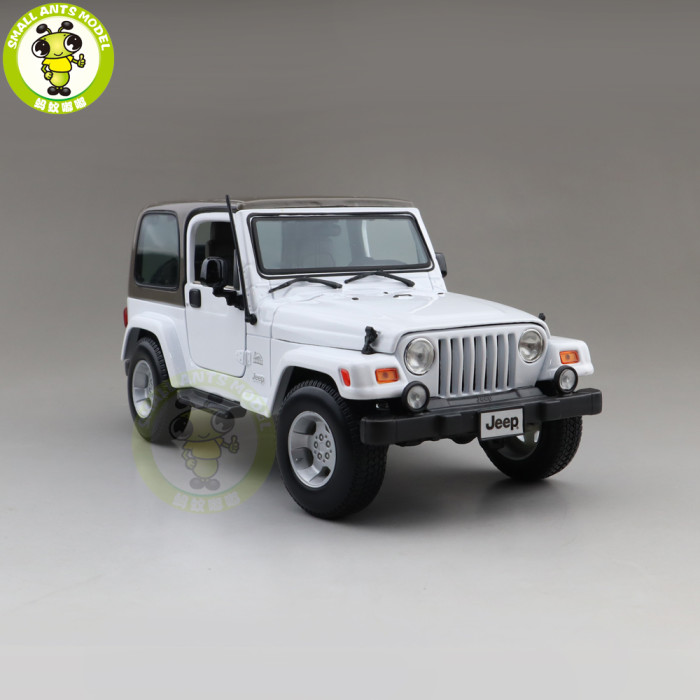1/18 Jeep Wrangler Sahara Maisto 31662 Diecast Model Car Toys Boys Girls Gifts