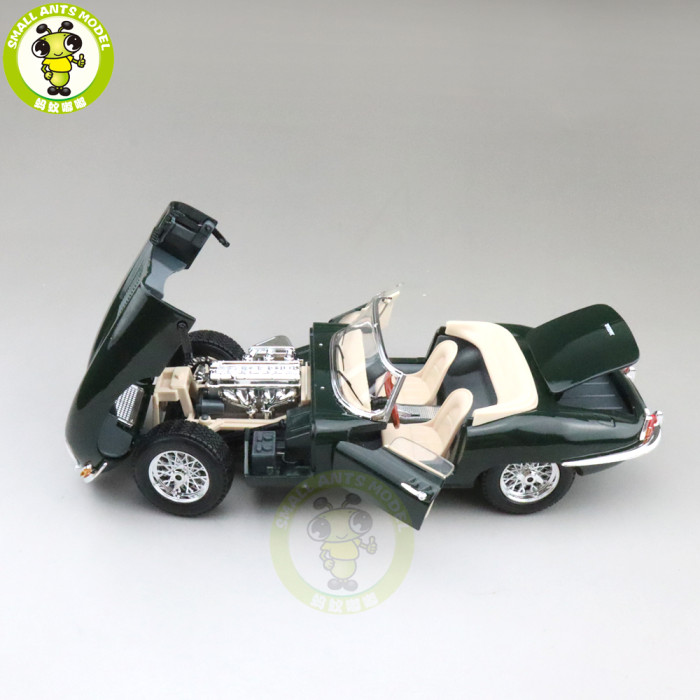 1/18 Jaguar E-type E type Cabriolet Bburago 12046 Diecast Model Car Toys Boys Girls Gifts