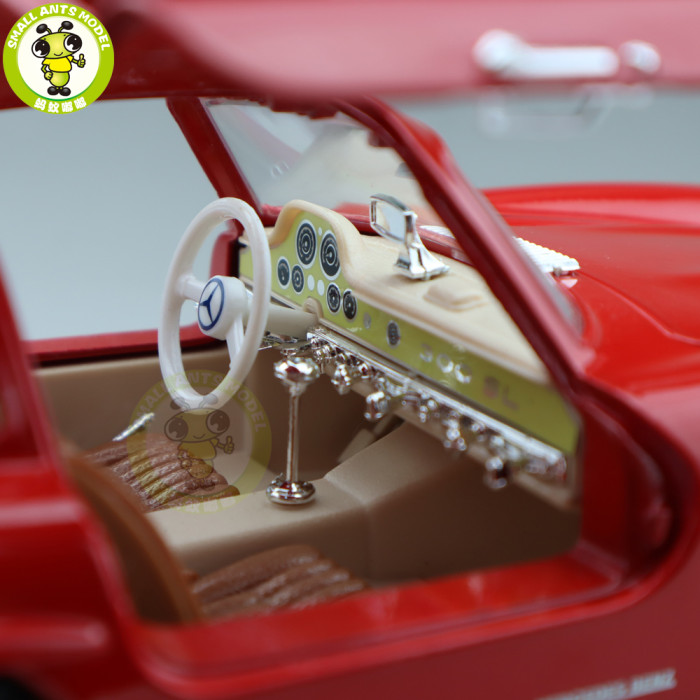 1/18 Medcedes Benz 300SL 300 SL 1954 Bburago 12047 Diecast Metal Model Car Toys Boys Girls Gifts