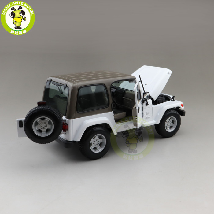 1/18 Jeep Wrangler Sahara Maisto 31662 Diecast Model Car Toys Boys Girls Gifts