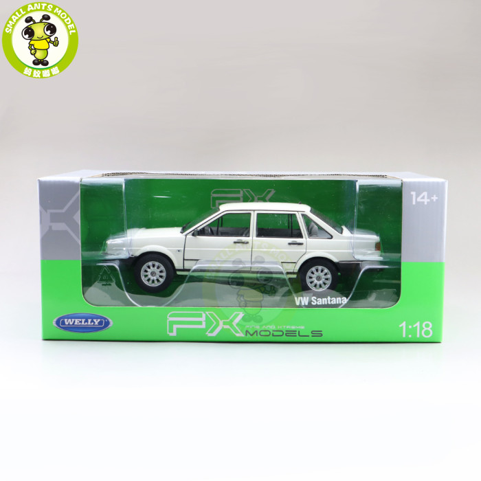 1/18 Welly VW Volkswagen Santana Passat B2 Diecast Model Car Toys Kids Gifts