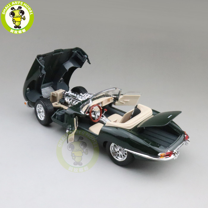 1/18 Jaguar E-type E type Cabriolet Bburago 12046 Diecast Model Car Toys Boys Girls Gifts