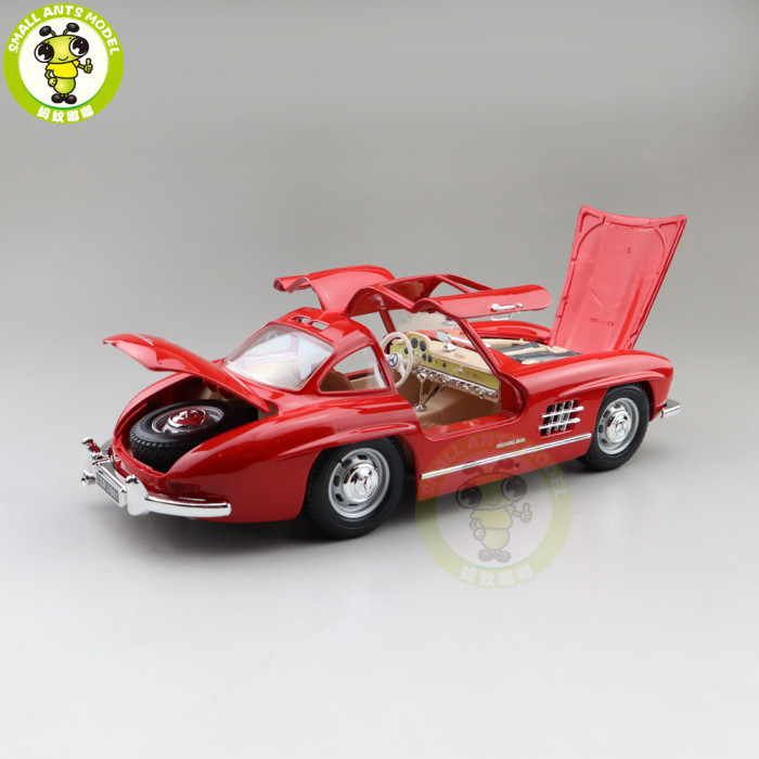 1/18 Medcedes Benz 300SL 300 SL 1954 Bburago 12047 Diecast Metal Model Car Toys Boys Girls Gifts