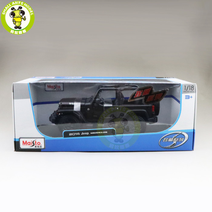1/18 JEEP WRANGLER WILLYS 2014 Convertible Maisto 31610 Diecast Model Car Toys Boys Girls Gifts