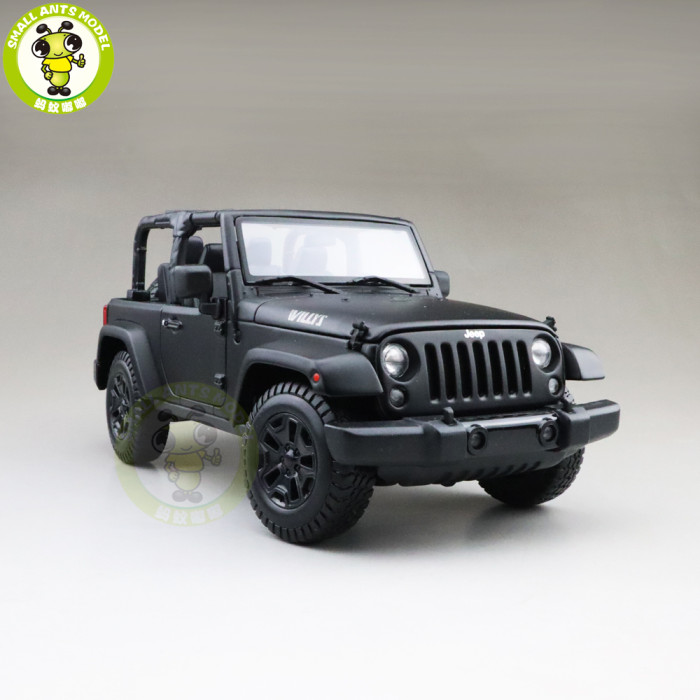 1/18 JEEP WRANGLER WILLYS 2014 Convertible Maisto 31610 Diecast Model Car Toys Boys Girls Gifts