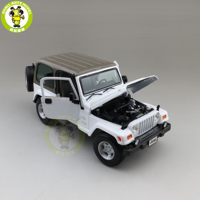 1/18 Jeep Wrangler Sahara Maisto 31662 Diecast Model Car Toys Boys Girls Gifts
